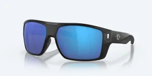 Costa Diego 11 Matte Black with Blue Mirror Lense