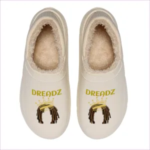 Crowned Dreadz Men's Warm Cotton Slippers