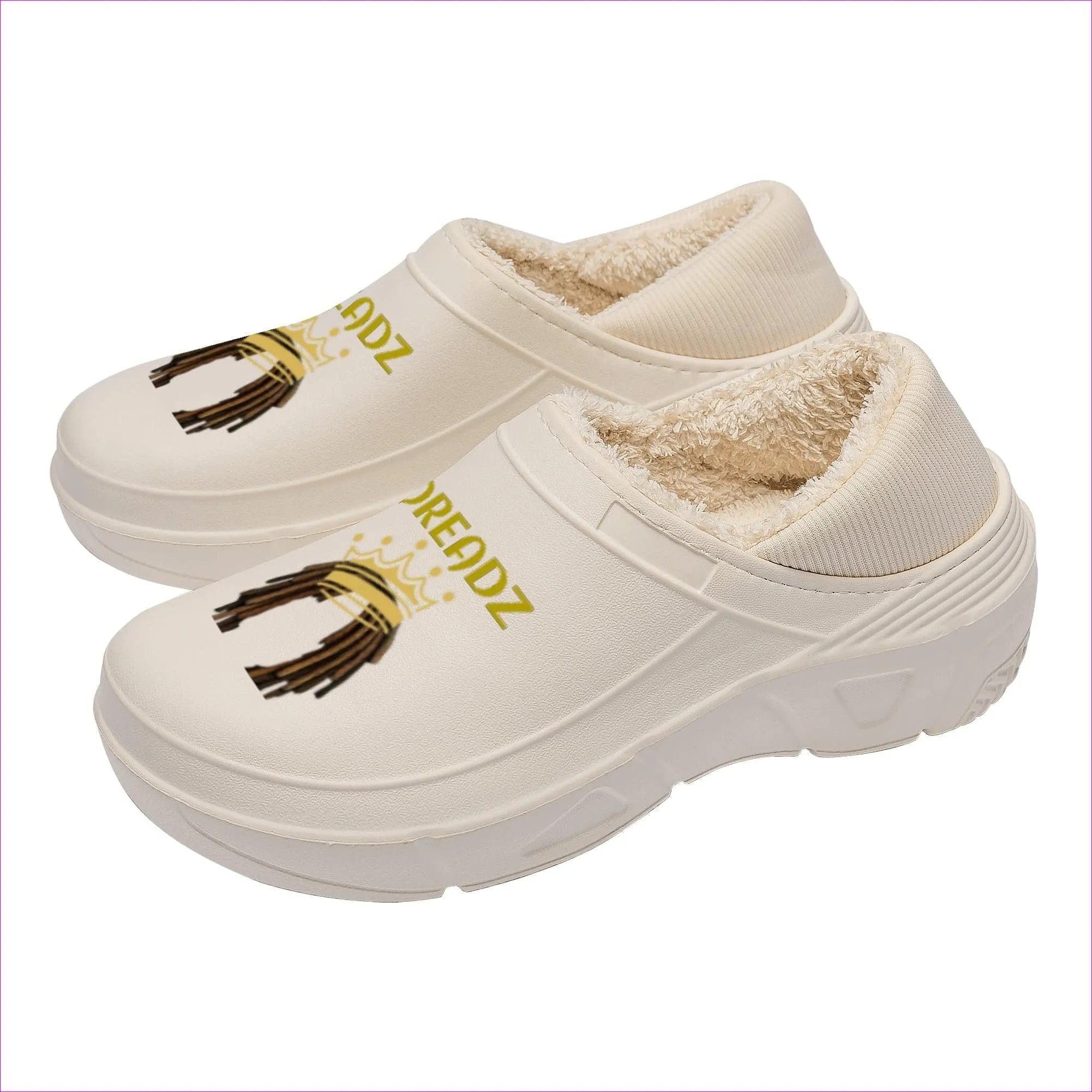 Crowned Dreadz Men's Warm Cotton Slippers