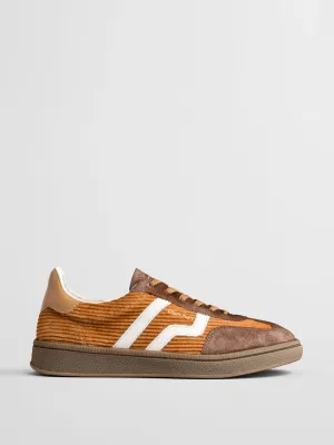 Cuzima suede corduroy sneakers