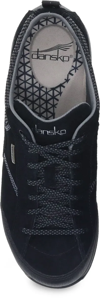 'Dansko' Women's WP Paisley - Black Suede (Wide)