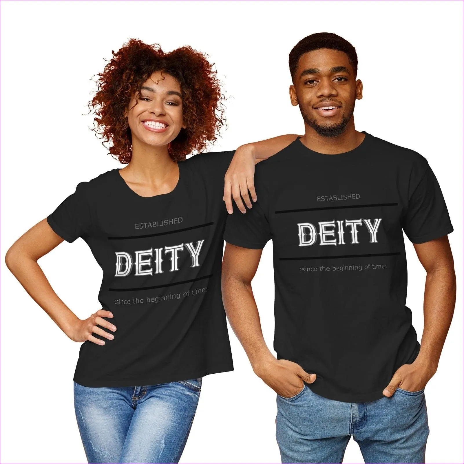 Deity Couple's Pima Cotton Jersey Short Sleeve Tshirt