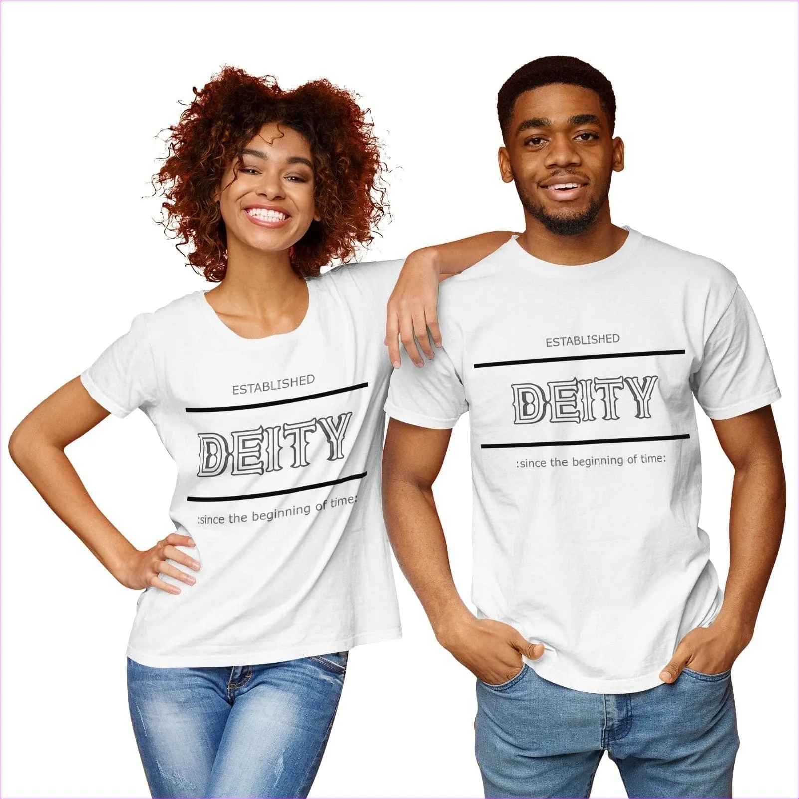 Deity Couple's Pima Cotton Jersey Short Sleeve Tshirt