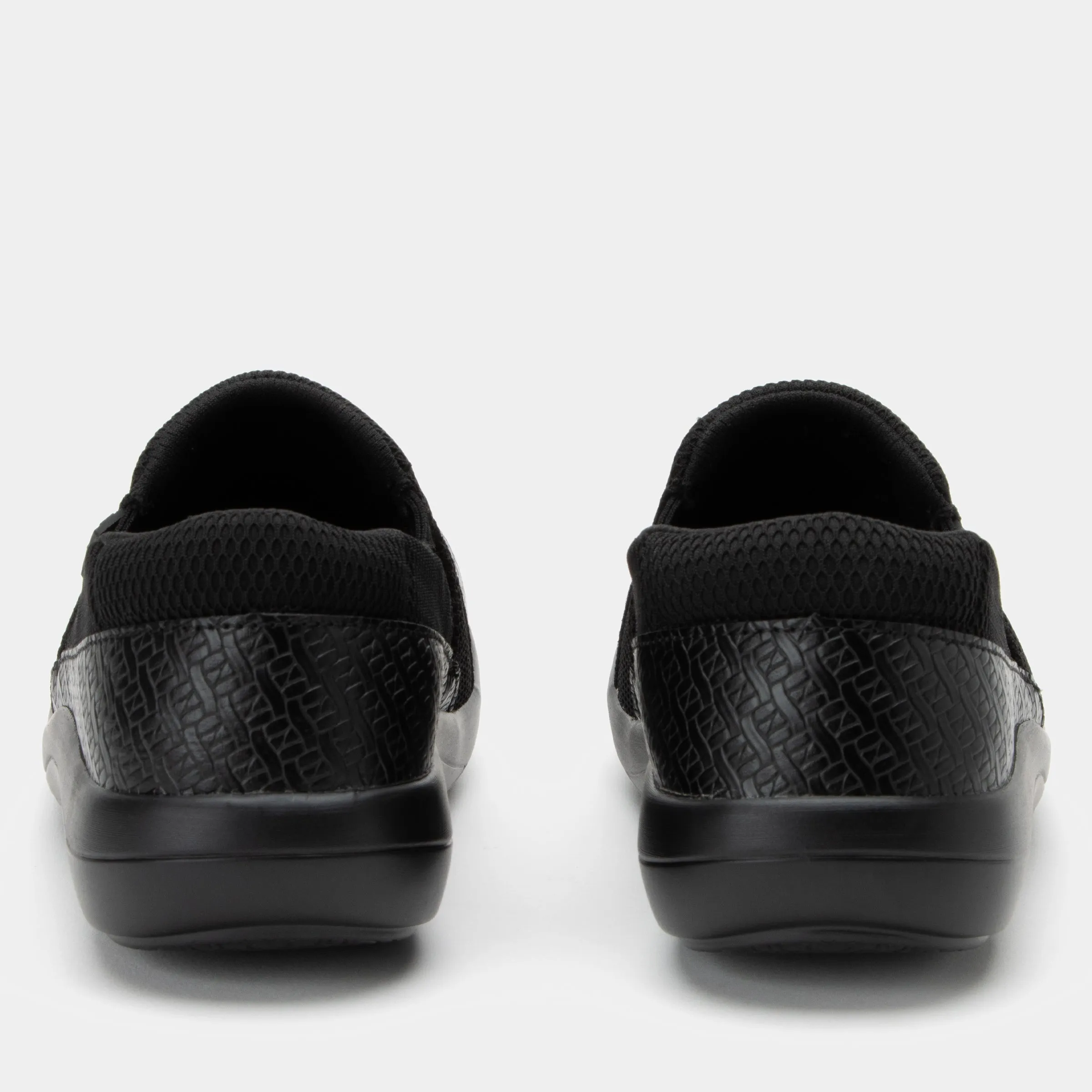 Duette Black Woven Shoe