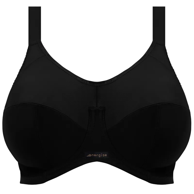 Energise Sports Bra Underwired Black - Elomi