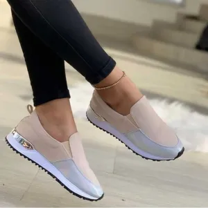 Fashionkova  New Women Sneaker Slip On Flat Casual Shoes Platform Sport Women's Shoes Outdoor Runing Ladies Vulcanized Shoes Zapatillas Mujer