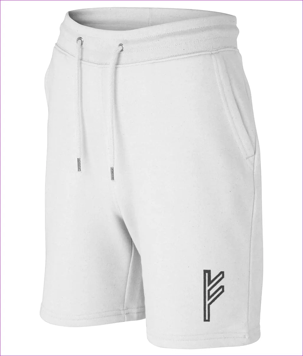 Fehu Sun Embroidered Organic Recycled Trainer Shorts