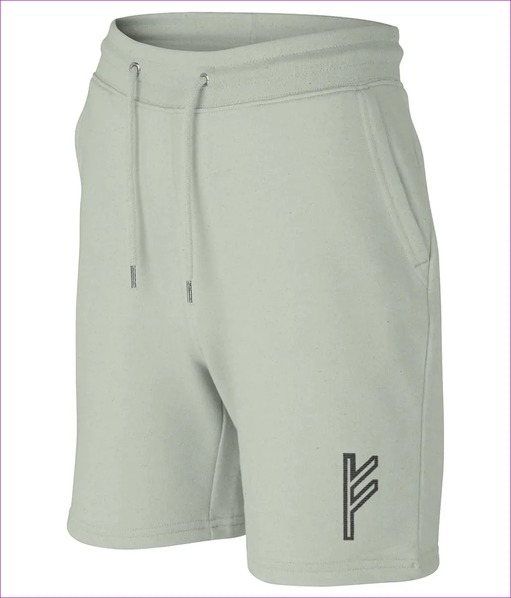 Fehu Sun Embroidered Organic Recycled Trainer Shorts