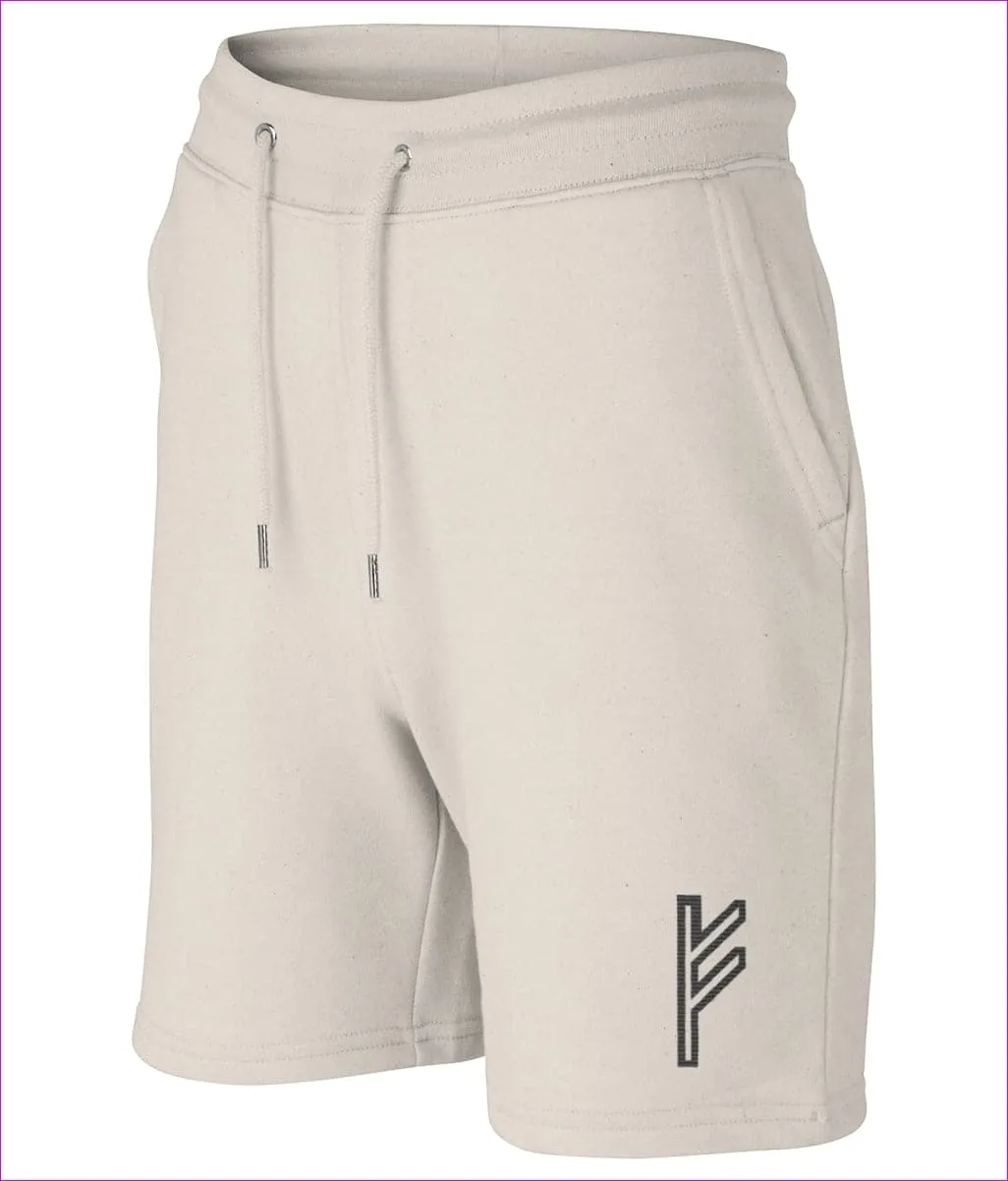 Fehu Sun Embroidered Organic Recycled Trainer Shorts