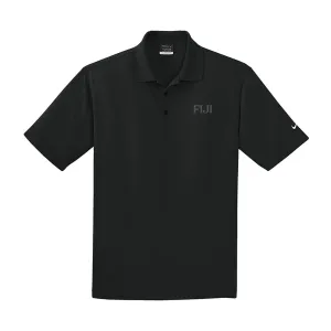 FIJI Black Nike Performance Polo