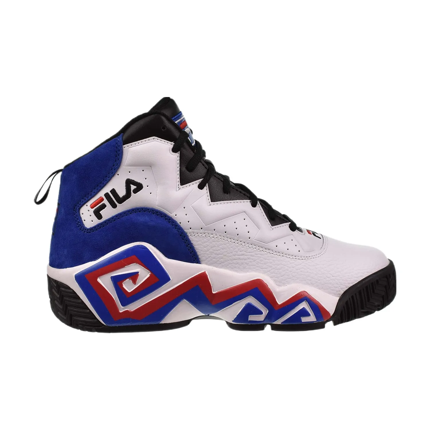 Fila MB Jamal Mashburn "Celebrations" Men's Shoes White-Red-Blue