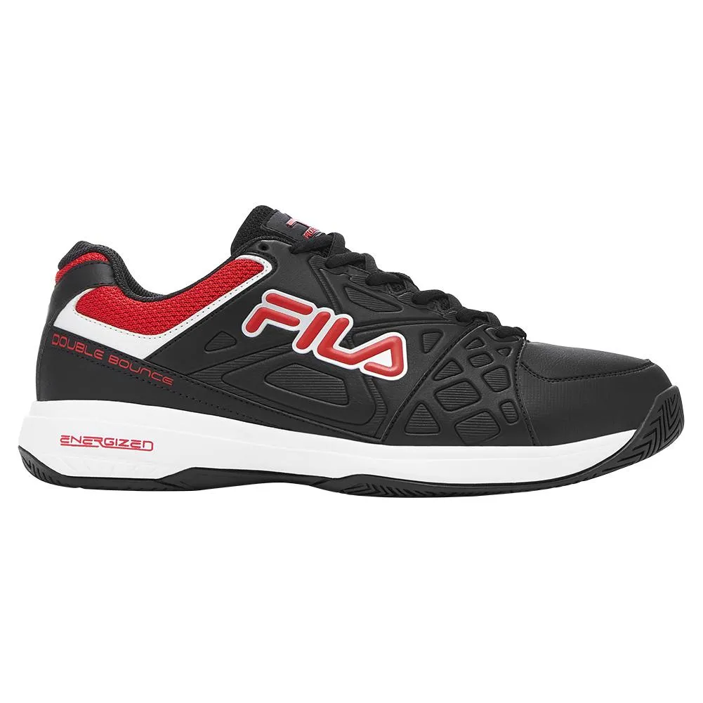 Fila Men's Double Bounce 3 - Black/White/Red