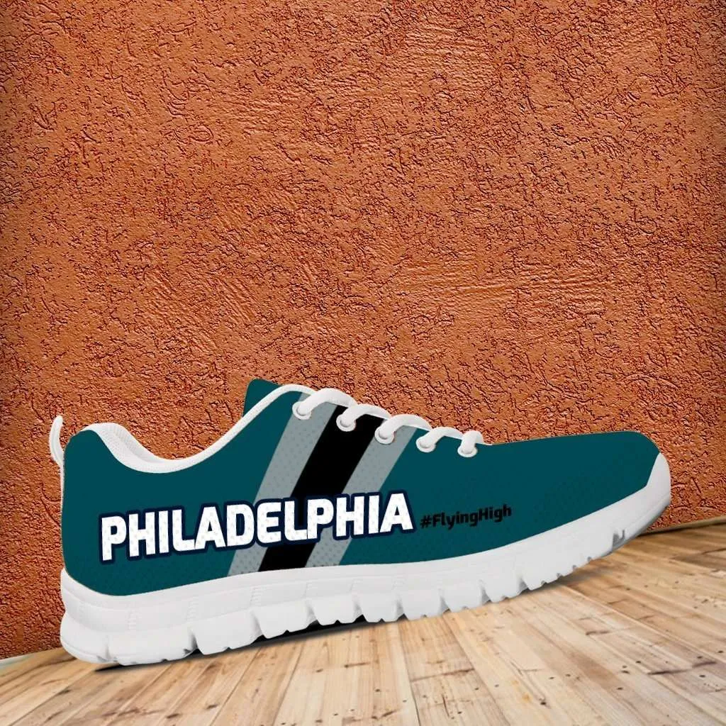 #FlyingHigh Philadelphia Fan Mesh Fabric Running Shoes