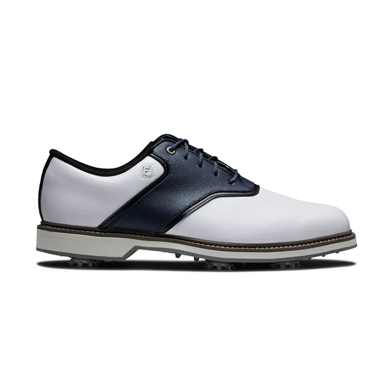 FOOTJOY Originals Men's Spiked Shoes (White/Navy)