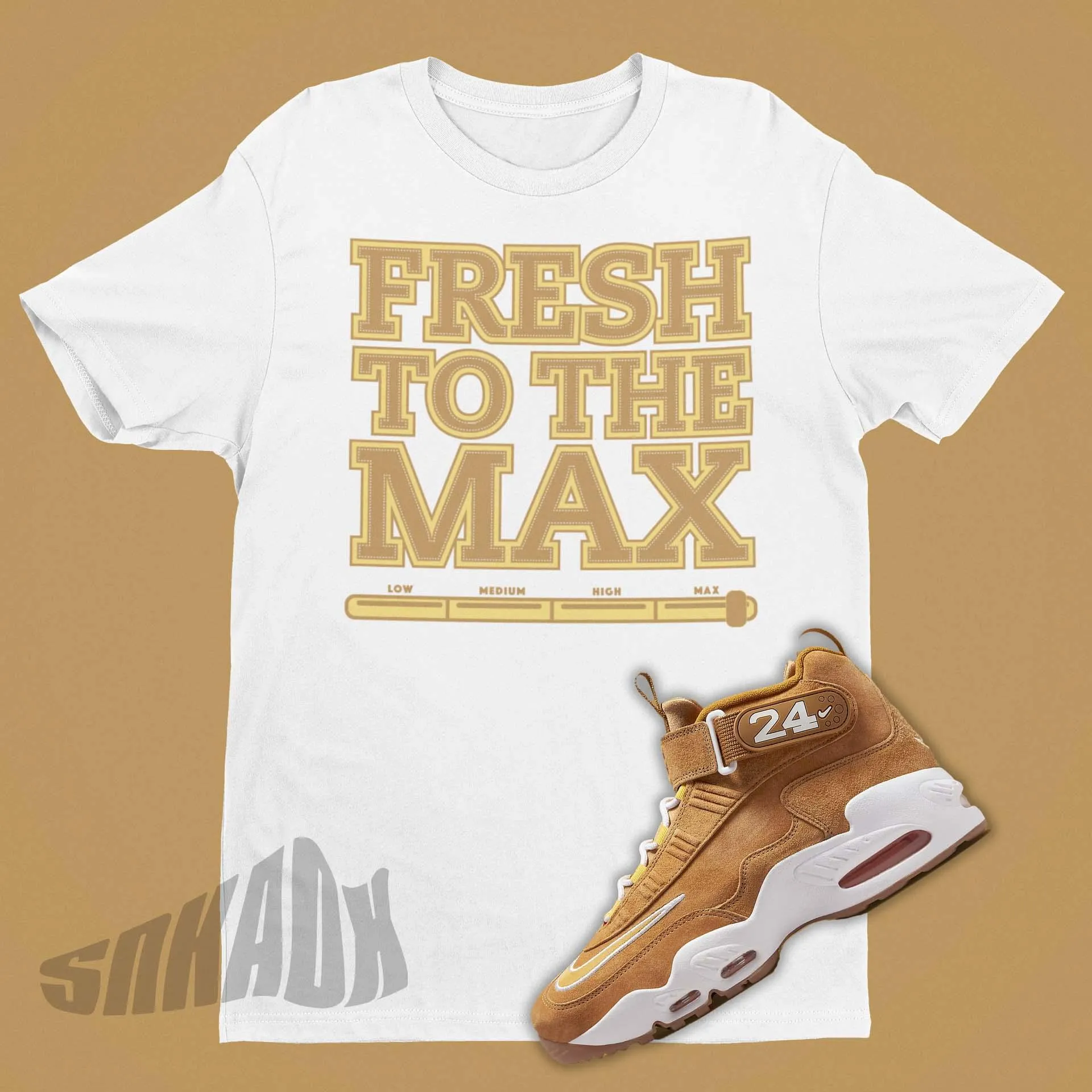 Fresh To The Max Shirt To Match Nike Air Griffey Max 1 Wheat