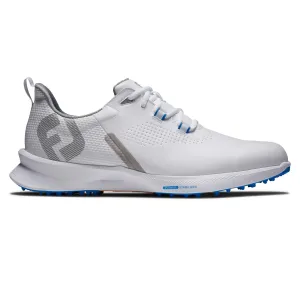 Fuel Spikeless Golf Shoe White/Orange - AW23