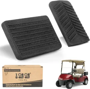 Golf Cart Accelerator & Brake Pedal Pad Cover for EZGO RXV 2008-Up - 10L0L