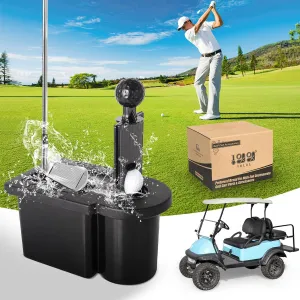 Golf Cart Ball Washer and Club Cleaning Kit Golf Cart Universal Accessories - 10L0L