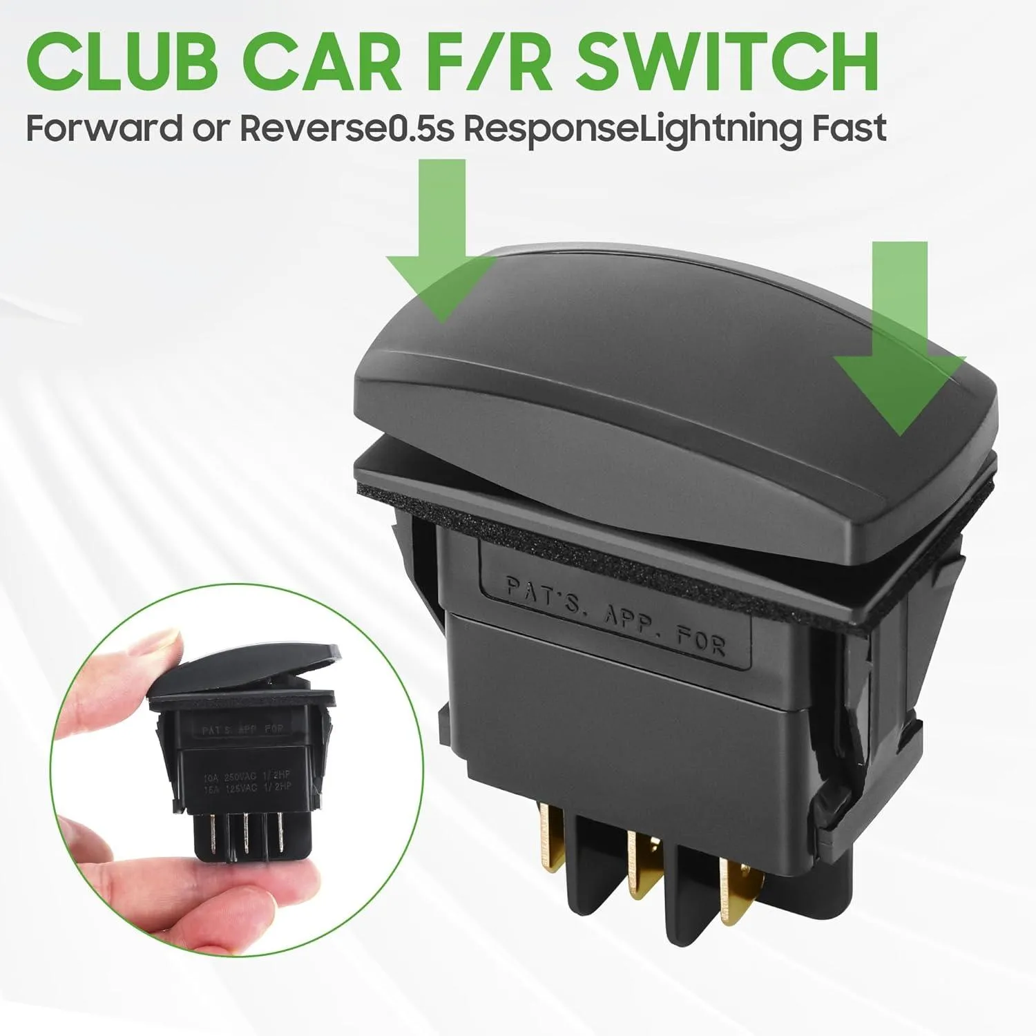 Golf Cart Forward Reverse Switch for Club Car DS/Precedent 1996-up - 10L0L