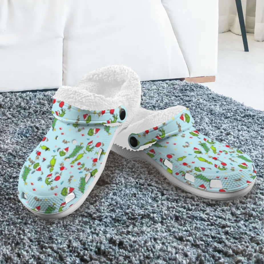 Grinch Clogs