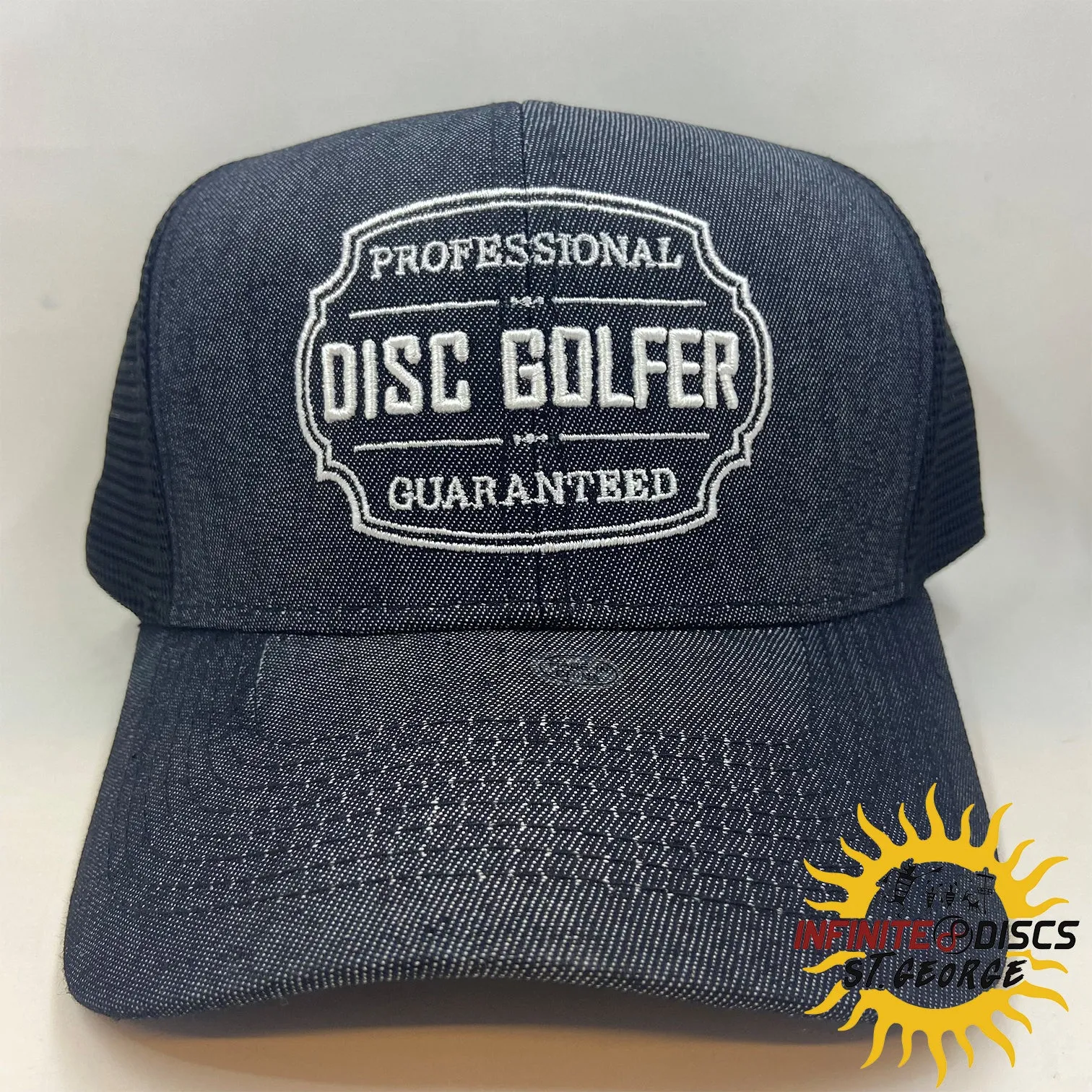 Hat Infinite Discs Professional Disc Golfer Guaranteed Mesh Snapback