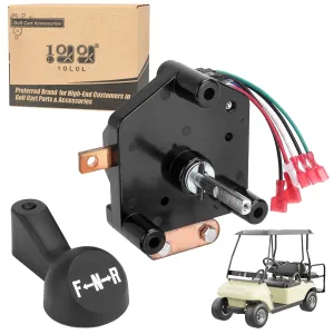 Heavy Duty Golf Cart Forward Reverse Switch for Club Car DS with Micro Switch - 10L0L