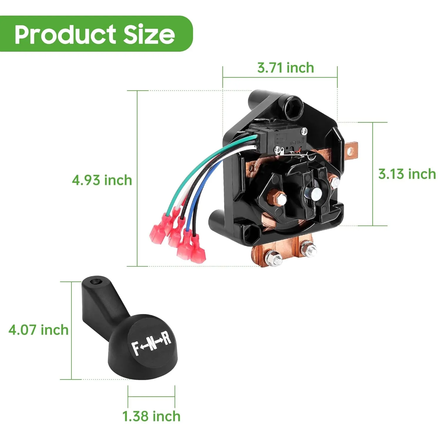 Heavy Duty Golf Cart Forward Reverse Switch for Club Car DS with Micro Switch - 10L0L