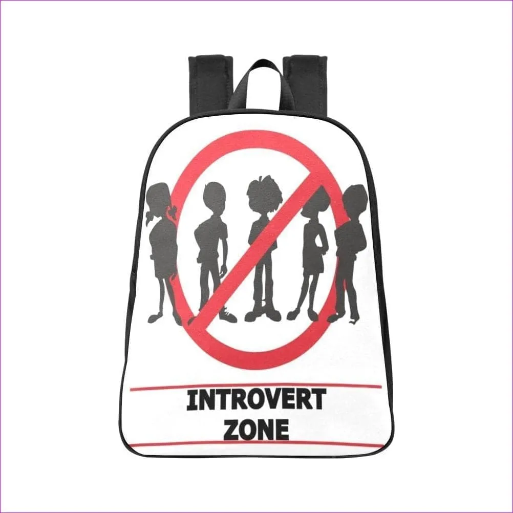 Introvert Zone Canvas Backpack