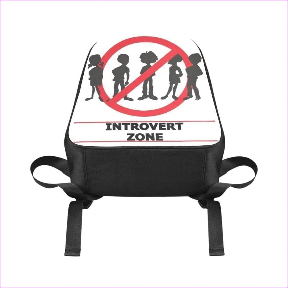 Introvert Zone Canvas Backpack