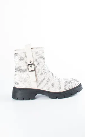 Jessica Sparkle Boots | Beige