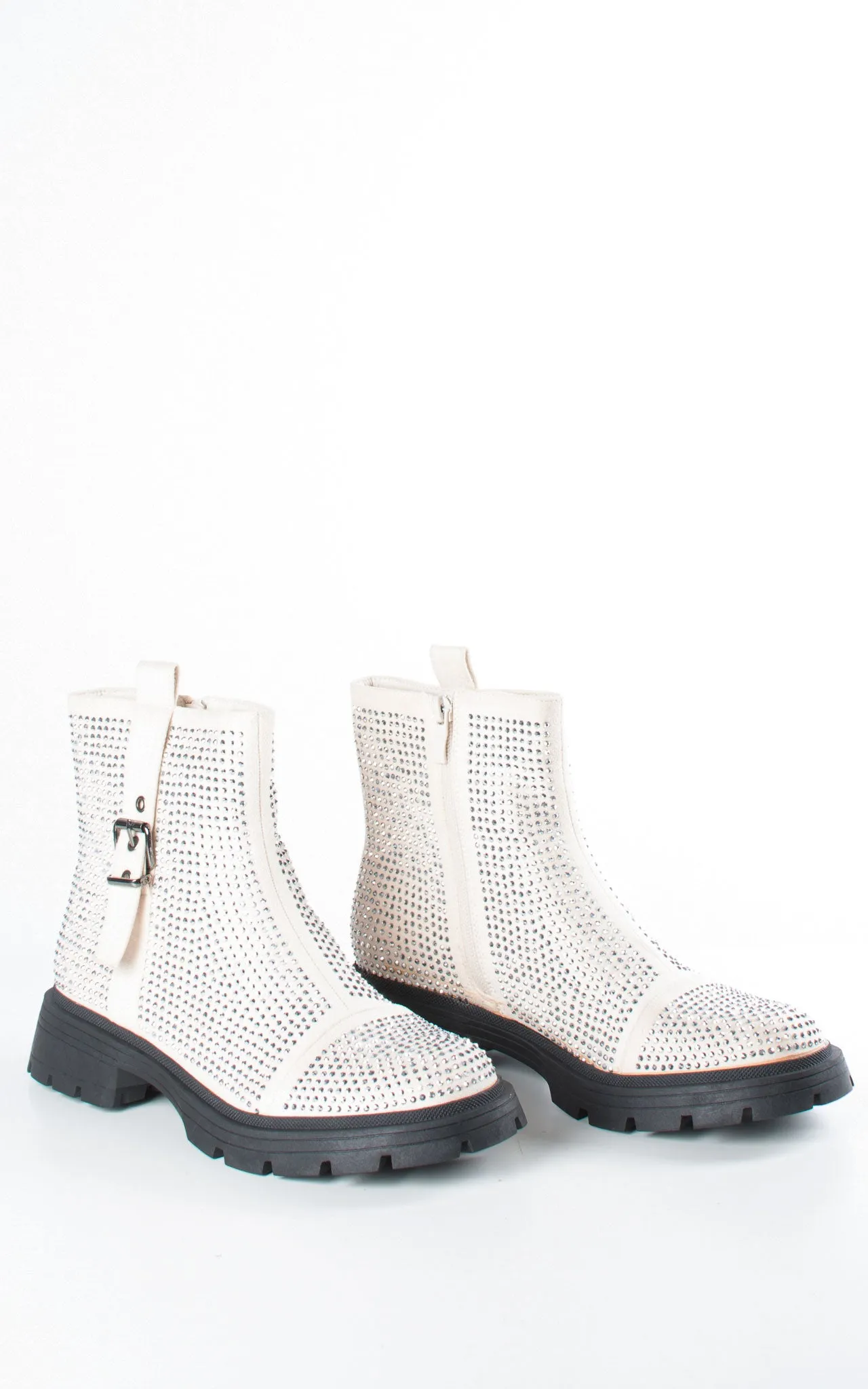 Jessica Sparkle Boots | Beige