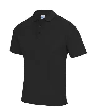 Jet Black - SuperCool performance polo