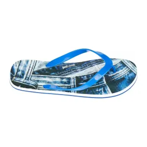 Just Cavalli Light Blue EVA Mens Sandal