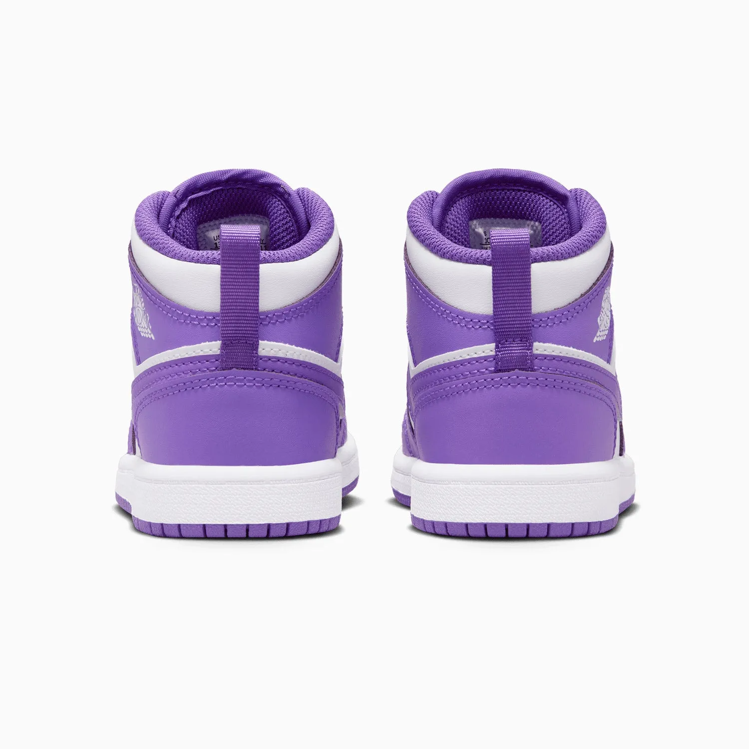 Kid's Air Jordan 1 Mid "Purple Venom" Pre School