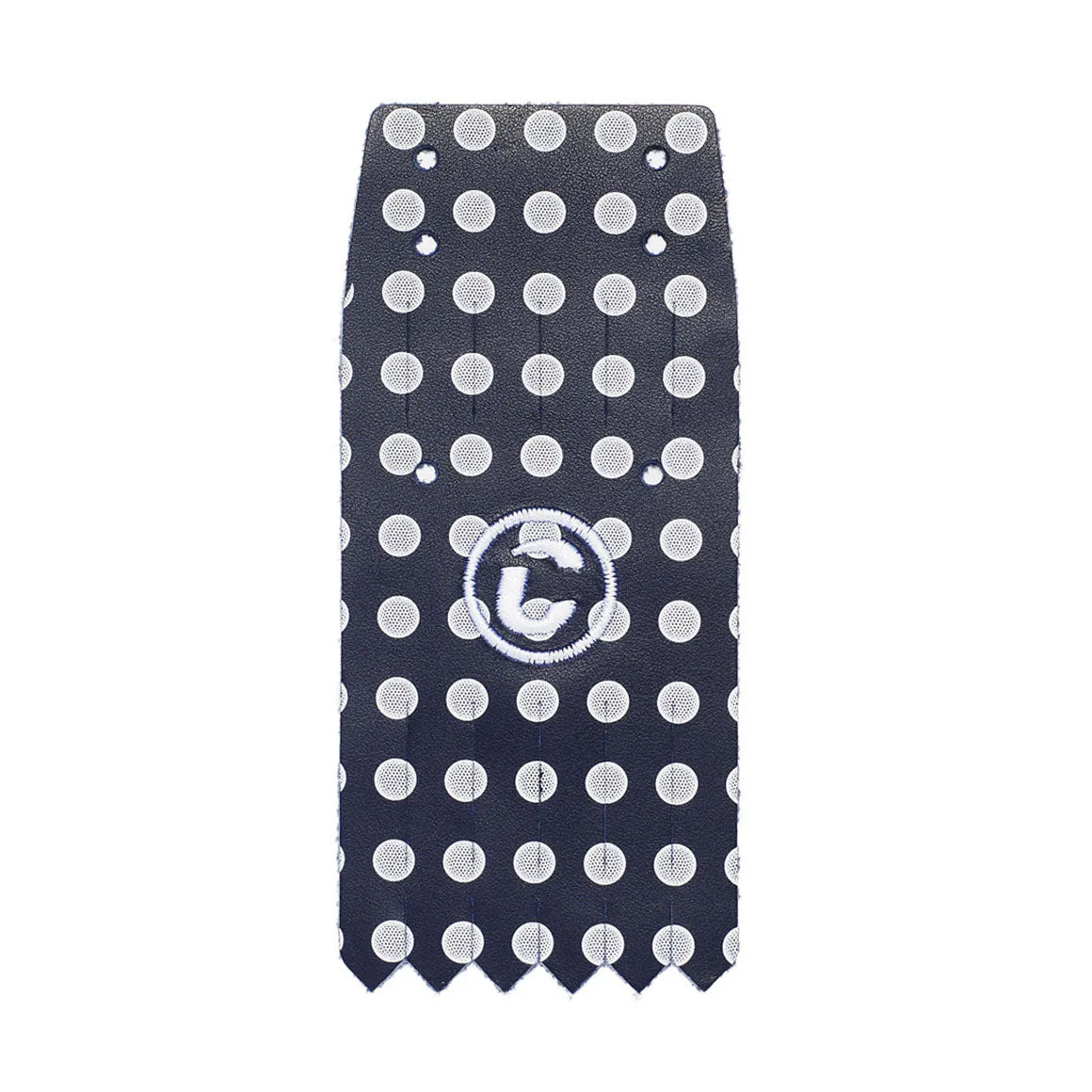 KILTIE NAVY/WHITE POLKADOT