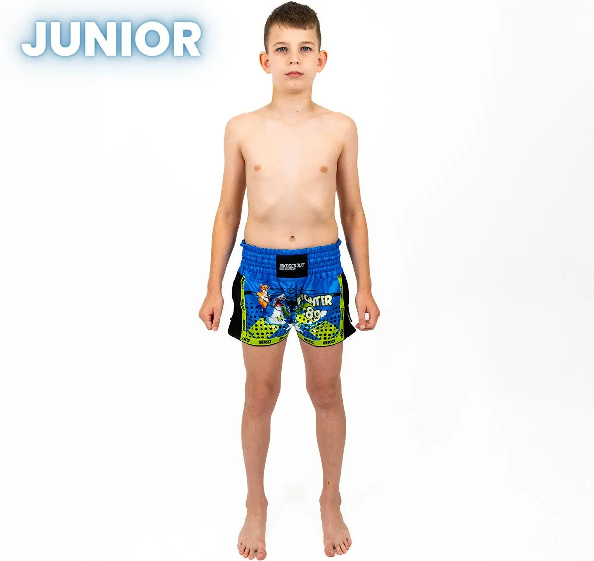 Knockout Shark Rider Kickboxing Shorts Kids