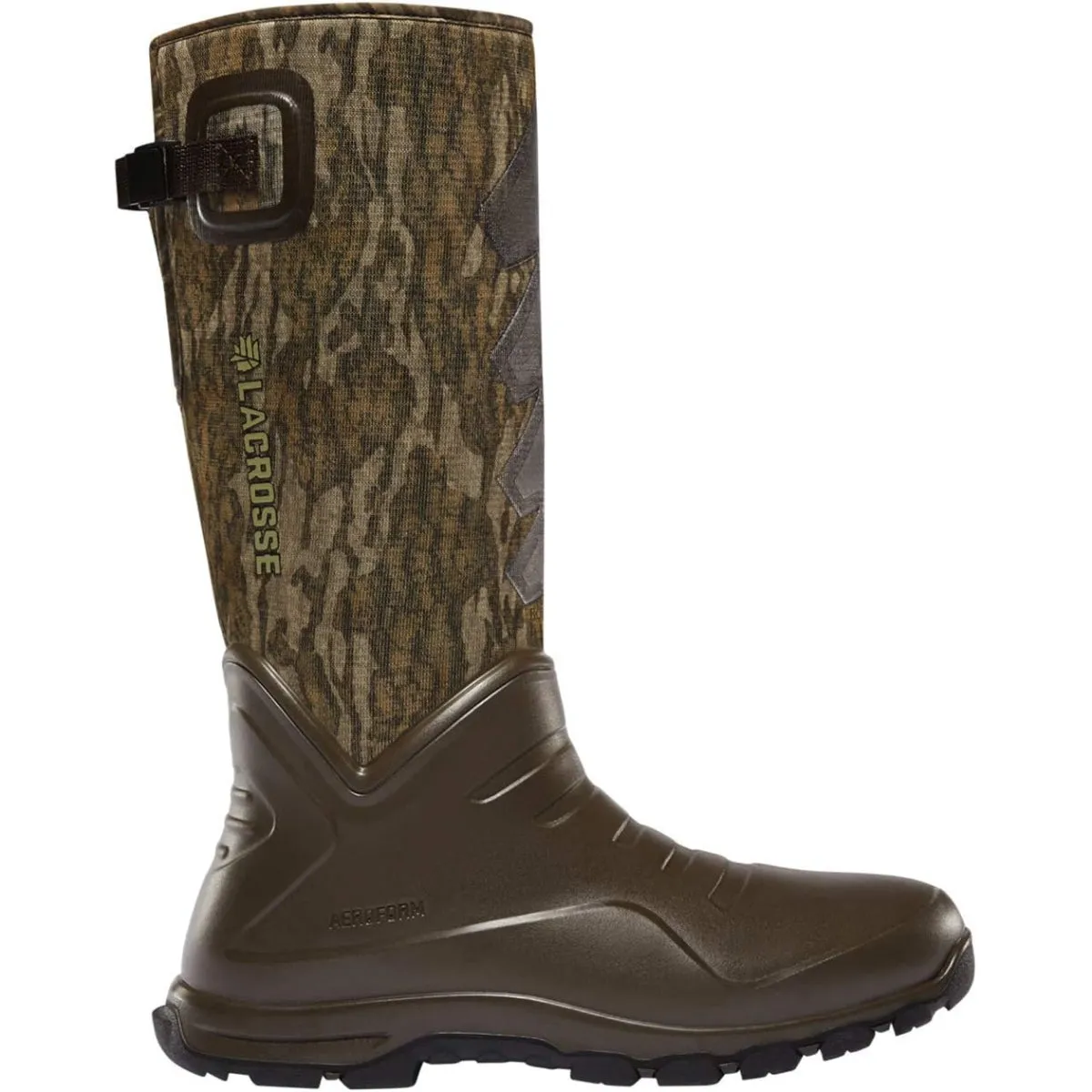 LaCrosse 340224 Men's Aerohead Sport 16" 7.0MM Hunting Shoe, Size: 14, Mossy Oak Bottomland