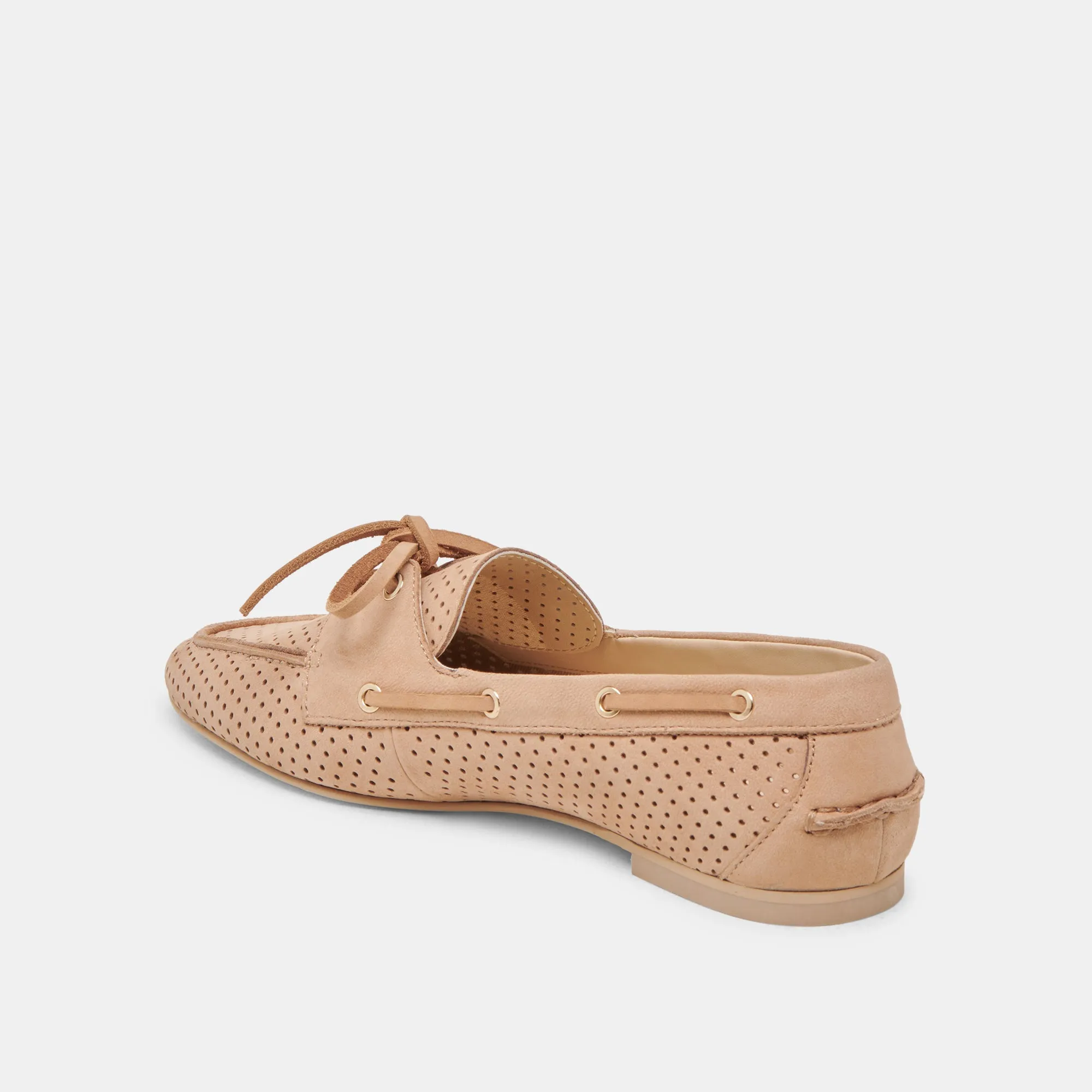 LAKIN LOAFERS BAMBOO PERFORATED NUBUCK