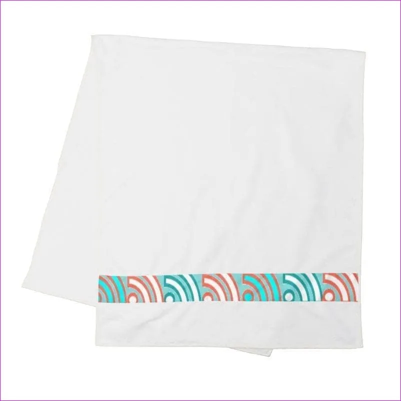 Langis Home Strip Towel - Blue