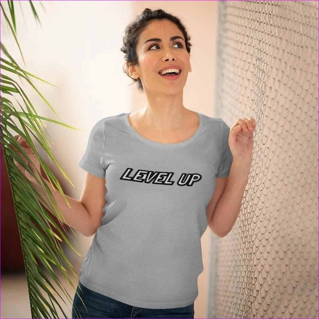 Level Up Womens Organic Tee 2