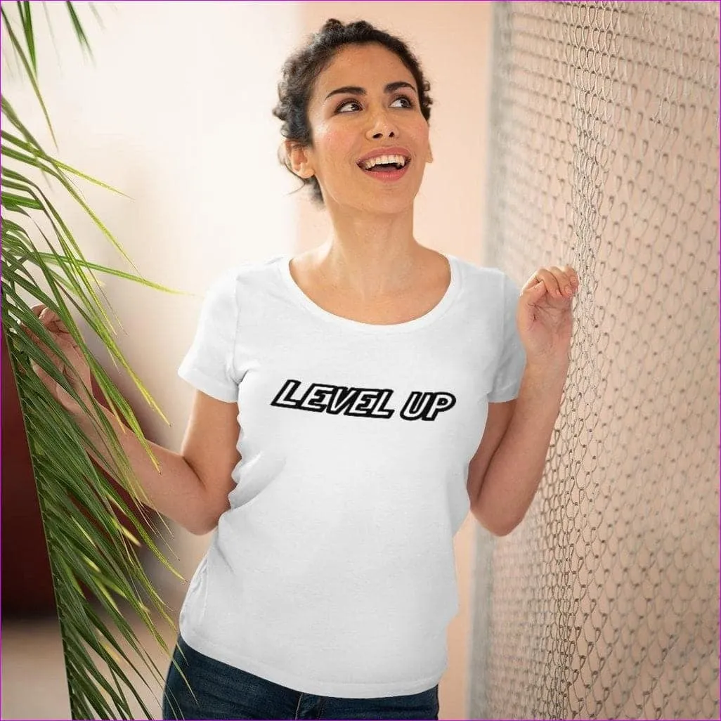 Level Up Womens Organic Tee 2