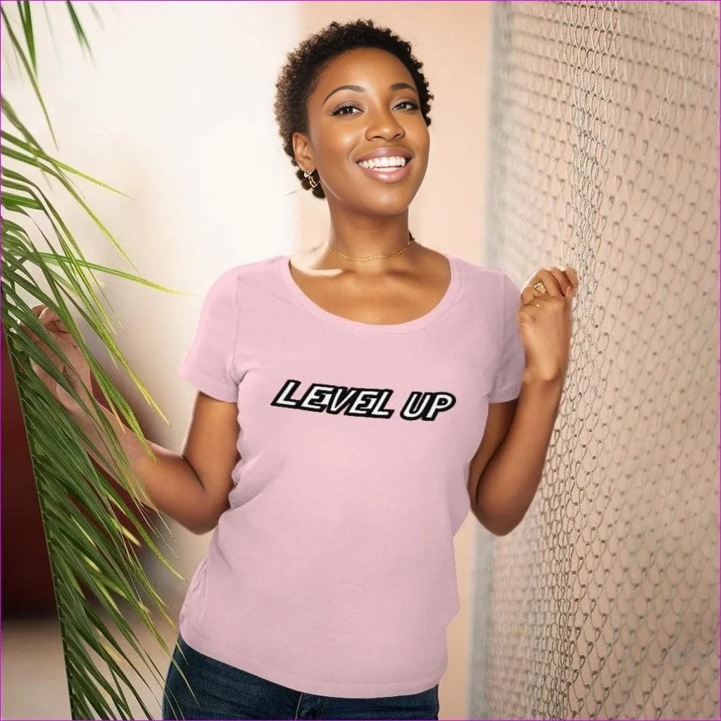 Level Up Womens Organic Tee 2