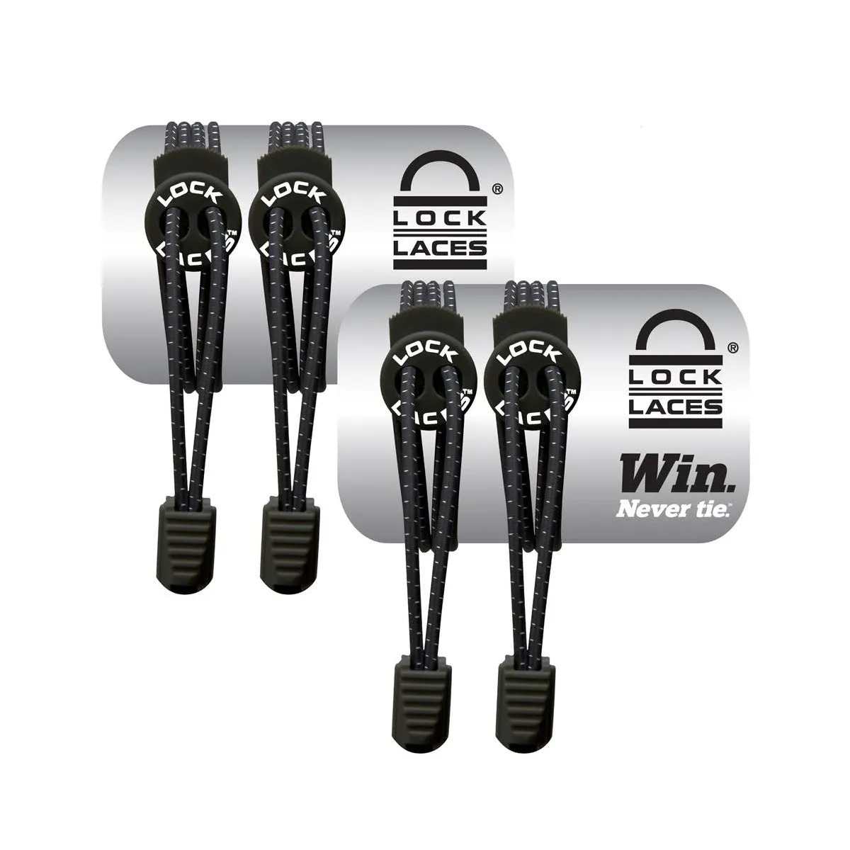 Lock Laces 2 Pack