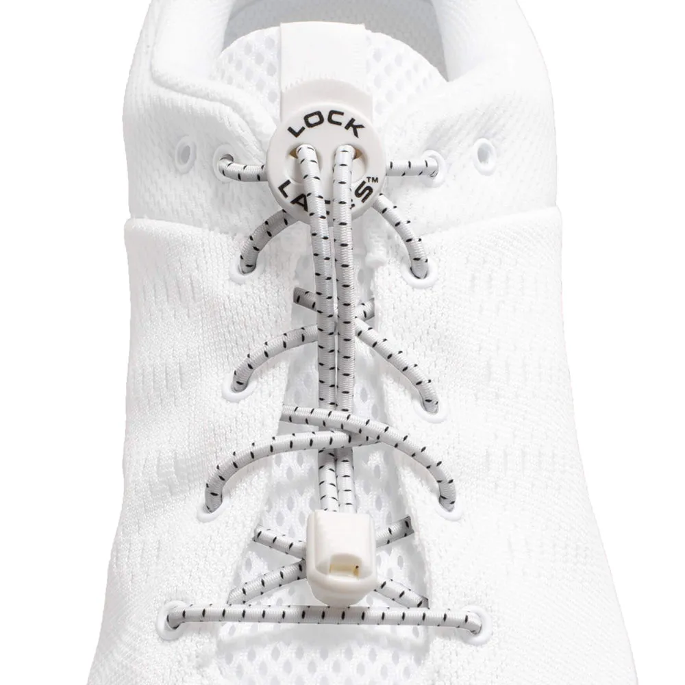 Lock Laces® No Tie White Laces