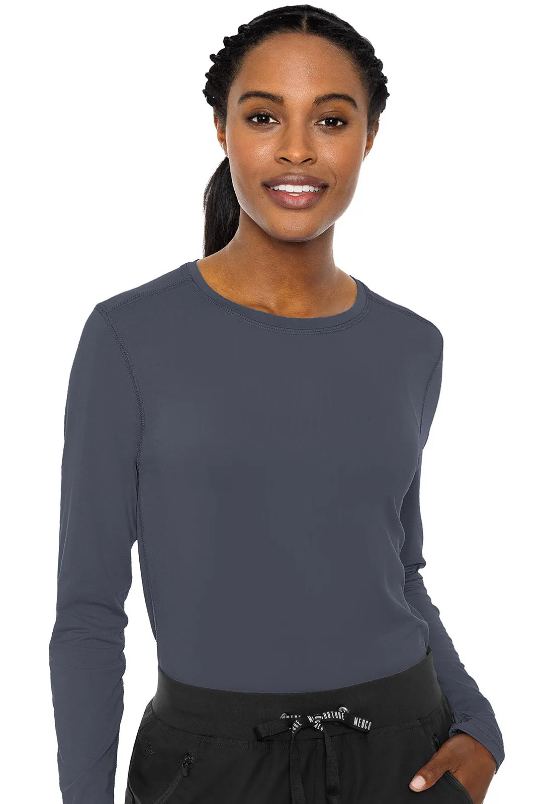 MC Layers Women's Performance Knit Underscrub Long Sleeve Tee MC8499