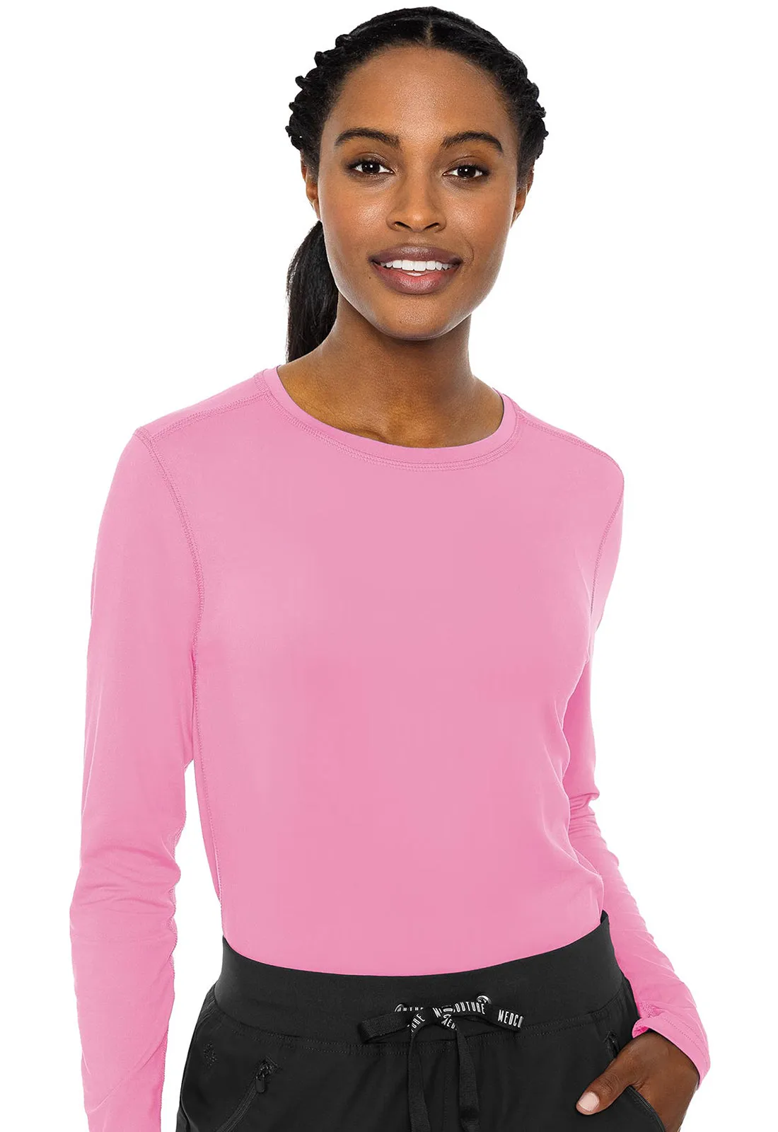 MC Layers Women's Performance Knit Underscrub Long Sleeve Tee MC8499