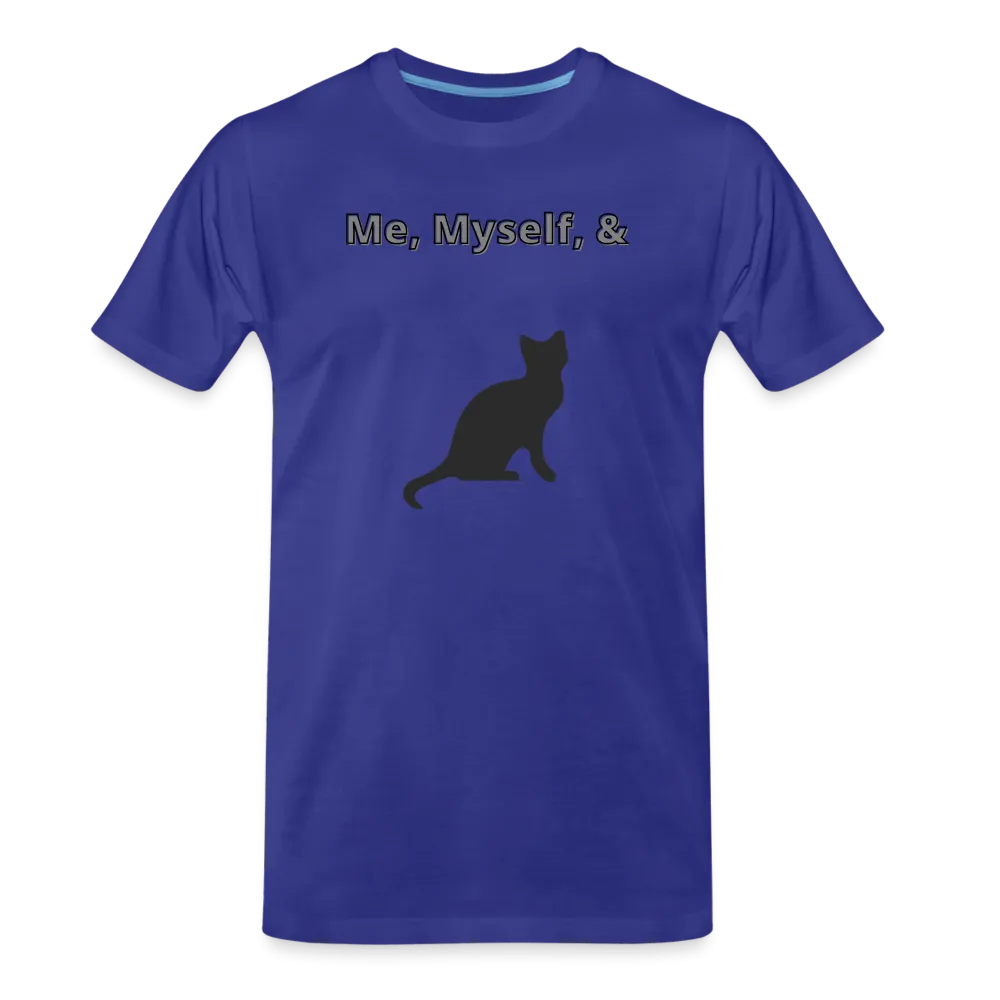 Me, Myself, & Cat Premium Men's Organic T-Shirt