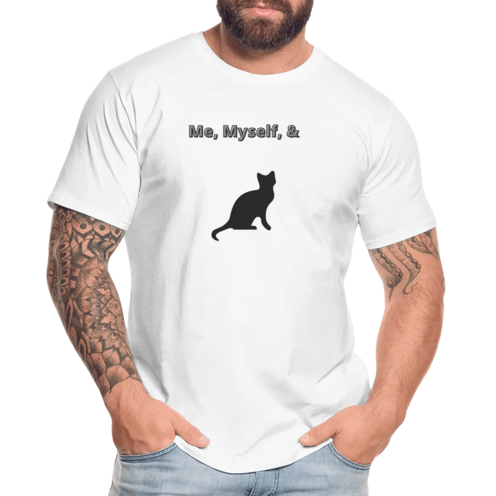 Me, Myself, & Cat Premium Men's Organic T-Shirt