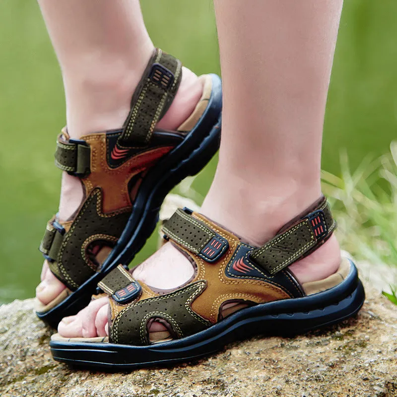 Men Casual Buckle Hiking Sandals