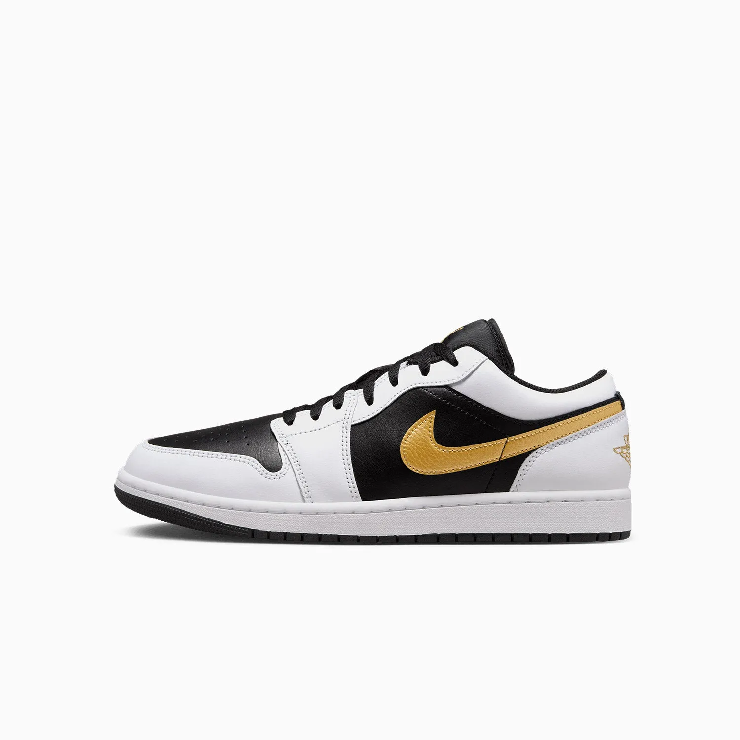 Men's Air Jordan 1 Low "Gold Swoosh"